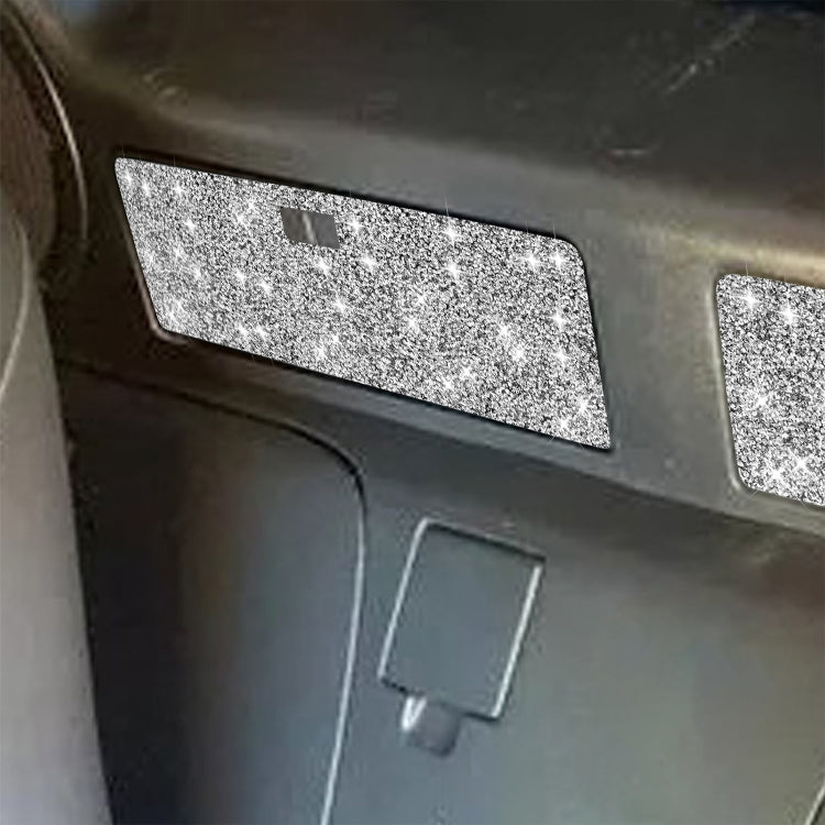 For Nissan 350Z 2003-2009 2pcs Car Storage Box Diamond Decorative Sticker,Left and Right Drive Universal by buy2fix