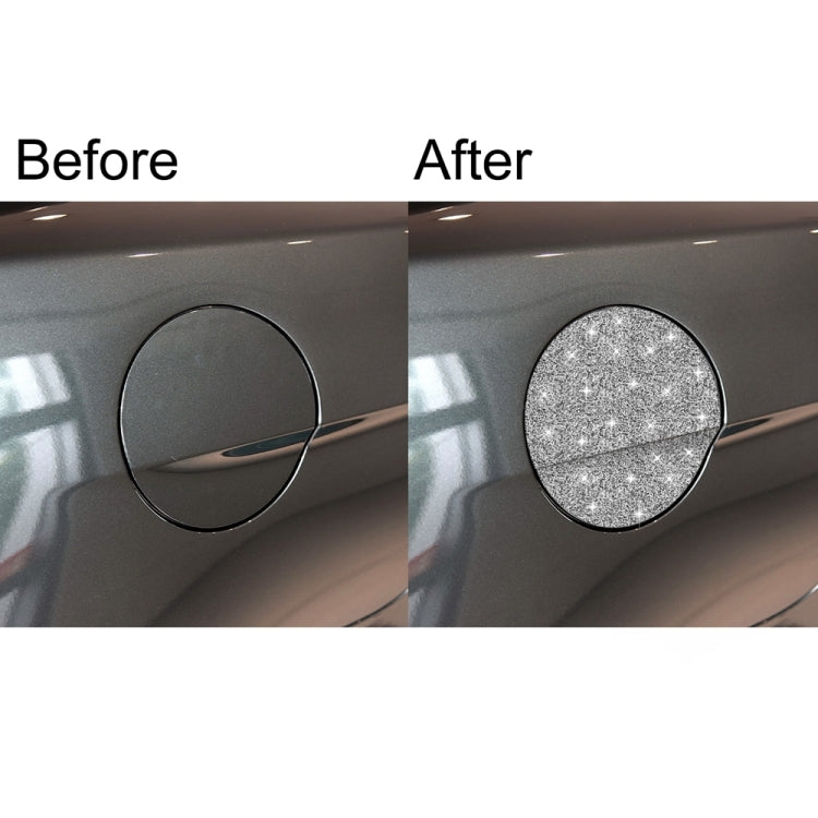 For Ford Mustang 2015-2020 Car Fuel Tank Cap Diamond Decoration Sticker, Left and Right Drive by buy2fix