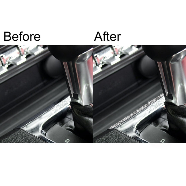 For Ford Mustang 2015-2020 Car Gear Shift Panel Diamond Decoration Sticker, Left and Right Drive by buy2fix