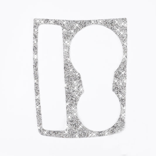 For Audi A5 / A4 / B8 / Q5 Car Water Cup Holder Diamond Decoration Sticker, Left and Right Drive by buy2fix