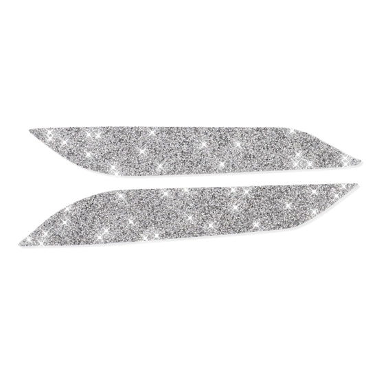 For Nissan 350z 2006-2009 Car Lamp Eyebrow Diamond Decoration Sticker, Left and Right Drive by buy2fix
