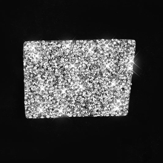 For Nissan 350Z 2003-2009 Car Passenger Storage Box Latch Diamond Decorative Sticker, Left Drive by buy2fix