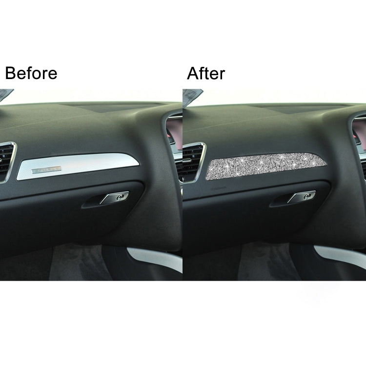 For Audi A4 / A5 / Q5 Car Dashboard Trim Diamond Decoration Sticker, Right Drive by buy2fix