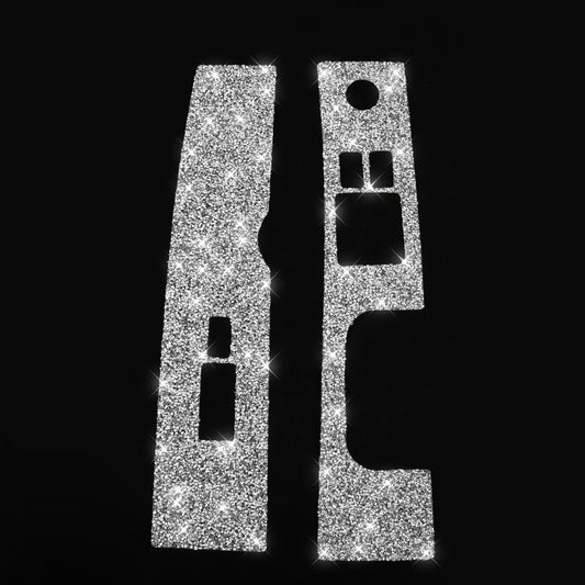 For Nissan 350Z 2006-2009 Car Glass Lifting Diamond Sticker, Right Drive by buy2fix