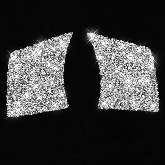 For Nissan 350Z 2006-2009 Car Steering Wheel Diamond Sticker,Left and Right Drive Universal by buy2fix