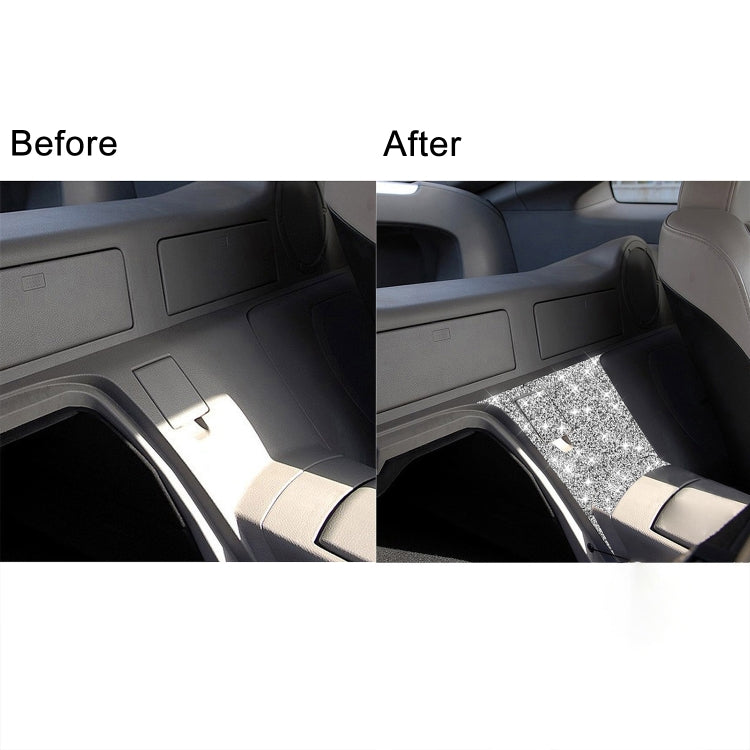 For Nissan 350Z 2006-2009 Car Rear Of Center Console Diamond Sticker, Left Drive by buy2fix