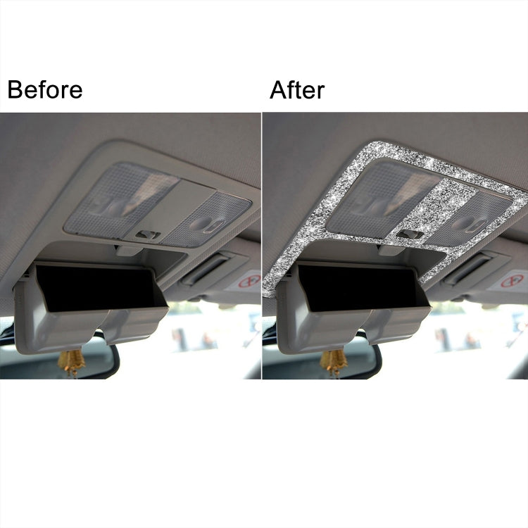 For Nissan 350Z 2006-2009 Car Hardtop Reading Light Diamond Sticker,Left and Right Drive Universal by buy2fix