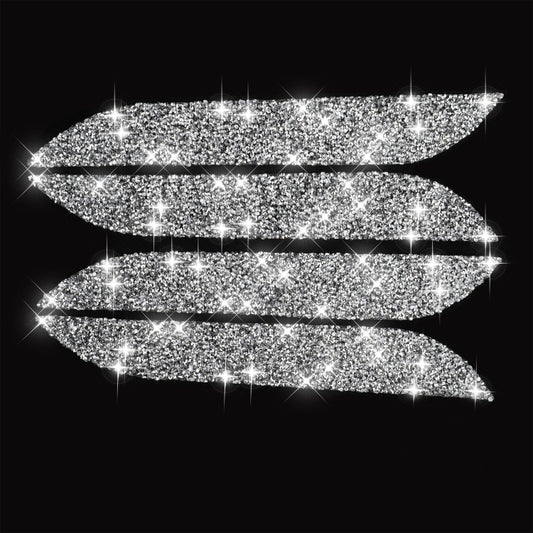 For Tesla Model S Car Outside Handle Diamond Sticker,Left and Right Drive Universal by buy2fix