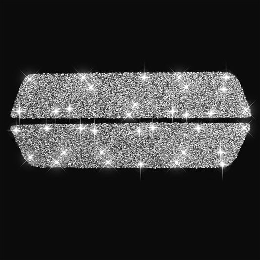 For Tesla Model 3 Car Rear Door Sill Strip Diamond Sticker,Left and Right Drive Universal by buy2fix