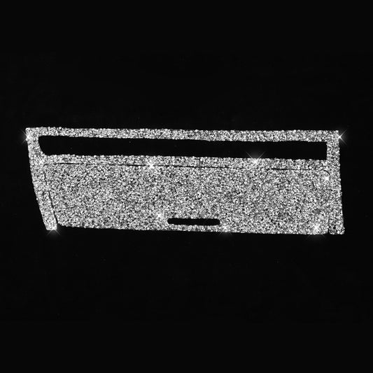 For BMW Series 3 E46 1998-2005 Car Cigarette Lighter Frame Diamond Decoration Sticker, Left Drive by buy2fix