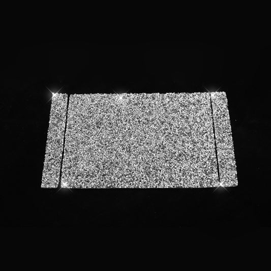 For BMW Series 3 E46 1998-2005 Car Rear Seat Air Outlet Panel Diamond Decoration Sticker, Left and Right Drive by buy2fix