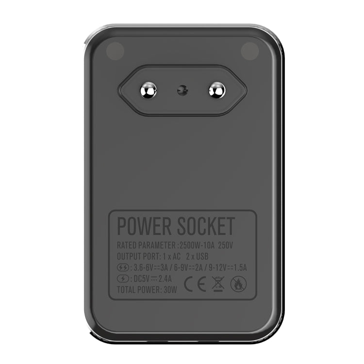 LDNIO SC1205 Universal Conversion Socket + QC3.0 USB + USB Interfaces Multifunction Travel Charger Mobile Phone Charger, EU Plug - USB Charger by LDNIO | Online Shopping UK | buy2fix