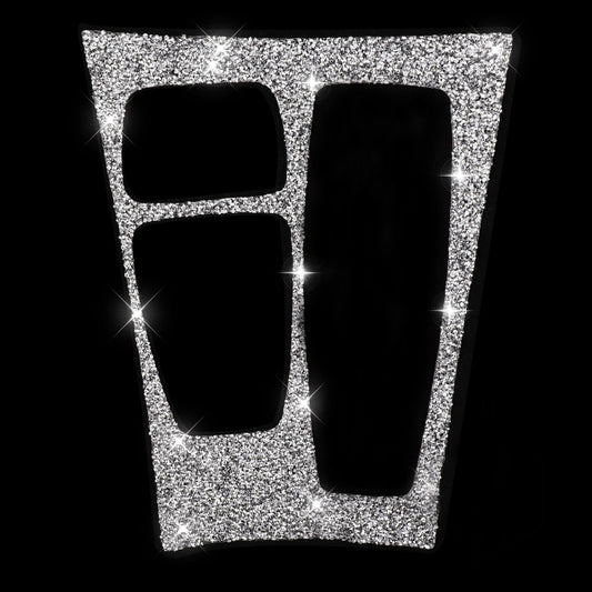 For BMW X5 E70 2008-2013 / X6 E71 2009-2014 Car Gear Panel Diamond Decoration Sticker, Low Configuration Right Drive by buy2fix