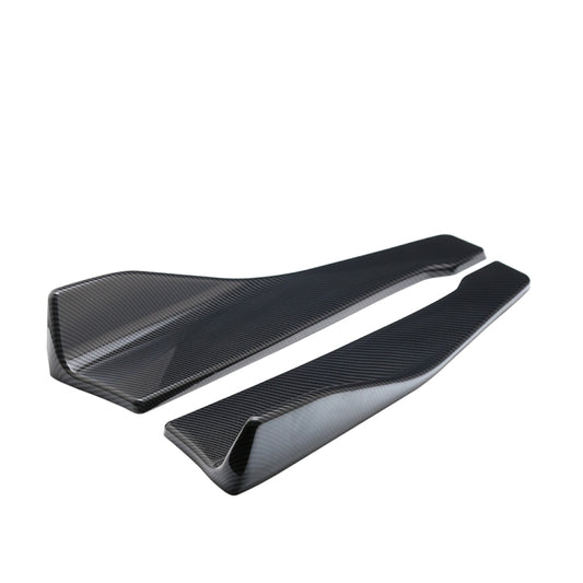 Car Universal Rear Corner Protection Plate Car Modified 48cm Rear Shovel(Carbon Fiber) by buy2fix