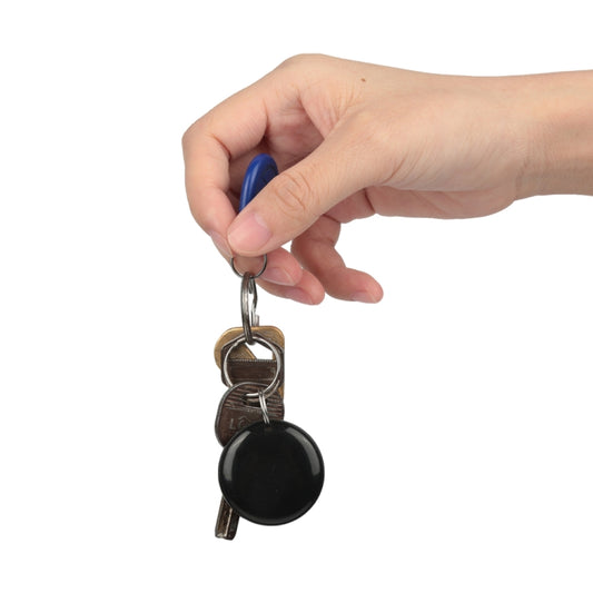 F6 Circular Global Location Tracker Anti-lost Device(Black) by buy2fix