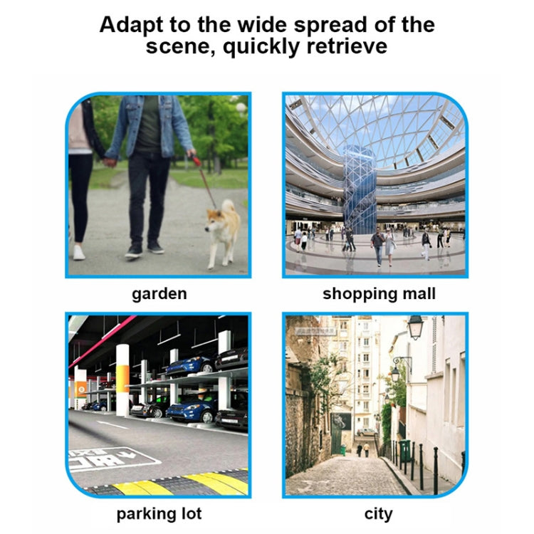 F6 Circular Global Location Tracker Anti-lost Device(White) by buy2fix