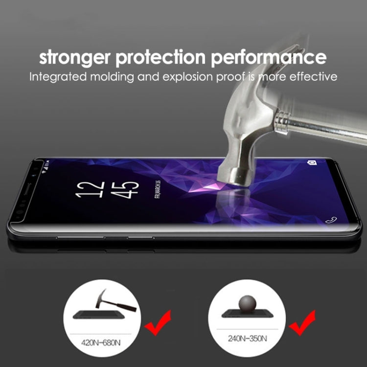 For ZTE Axon 10 Pro UV Liquid Curved Full Glue Tempered Glass Film - ZTE Tempered Glass by buy2fix | Online Shopping UK | buy2fix