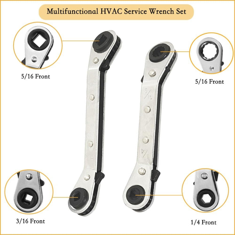 15pcs / Set Air Conditioning Valve Core Disassembly Tool with Rrepair Wrench & Valve Core - Air Conditioning System by buy2fix | Online Shopping UK | buy2fix