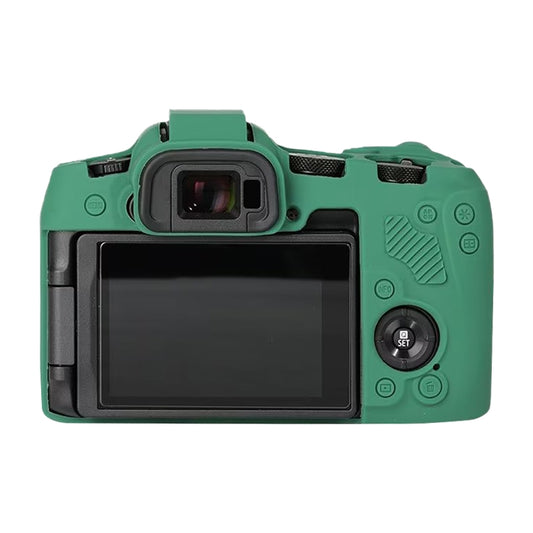 For Canon EOS R8 Soft Silicone Protective Case(Green) by buy2fix