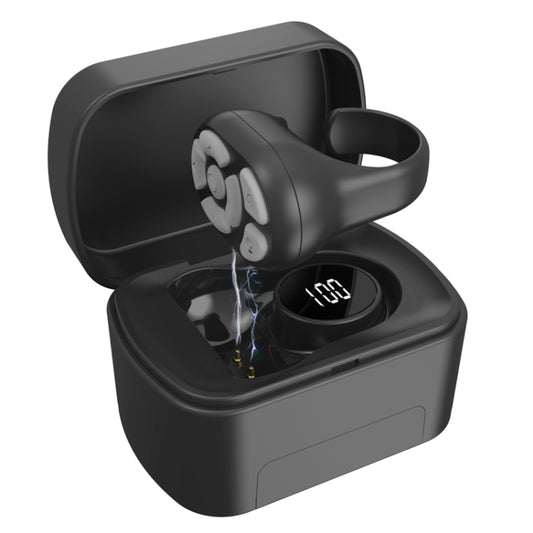 S20 Portable Smart Wireless Bluetooth Ring Remote Control with Charging Case(Black) - Phone Remote Control by buy2fix | Online Shopping UK | buy2fix