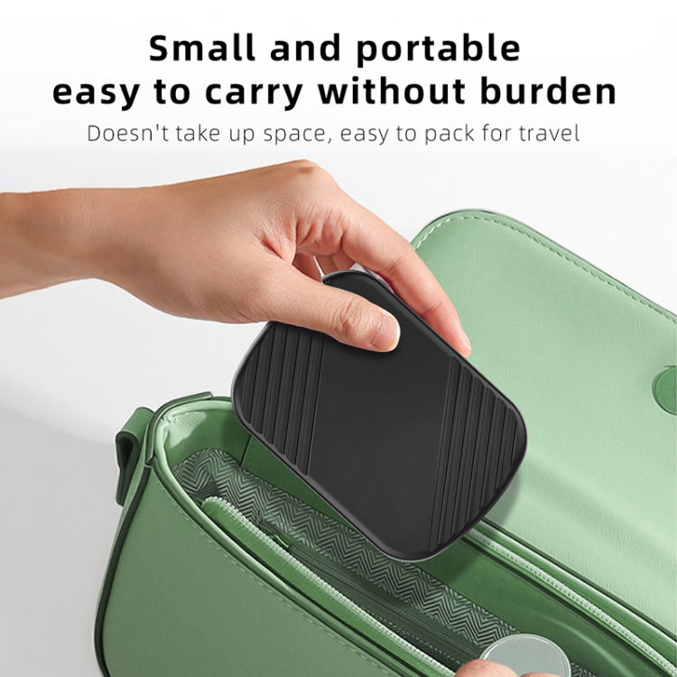 S20 Portable Smart Wireless Bluetooth Ring Remote Control with Charging Case(Black) by buy2fix