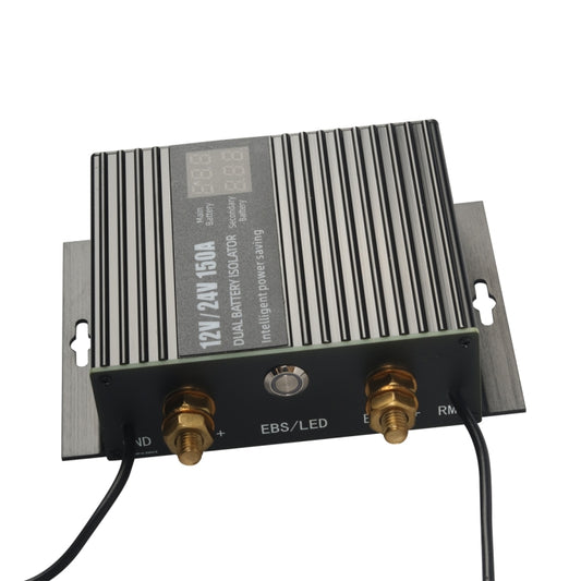 A8678 80-150A 12V Car Yacht RV Smart Dual Battery Isolation Controller by buy2fix