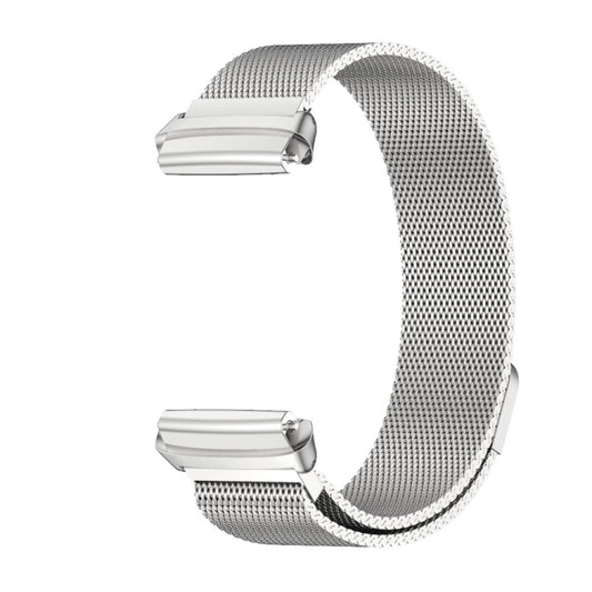 For Redmi Watch 3 Lite / Watch 3 Active Mijobs Milan Magnetic Metal Watch Band(Silver) by MIJOBS