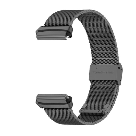 For Redmi Watch 3 Lite / Watch 3 Active Mijobs Milan Buckle Metal Watch Band(Black) by MIJOBS