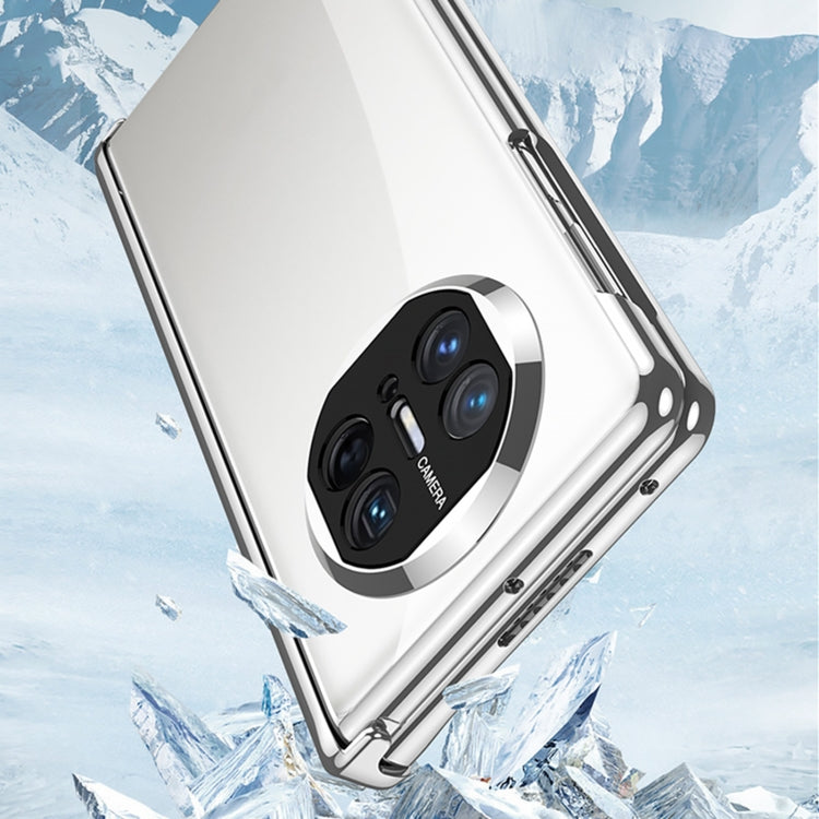 For Huawei Mate X5 GKK Integrated Magnetic Folding Phantom Privacy Phone Case(Black) by GKK