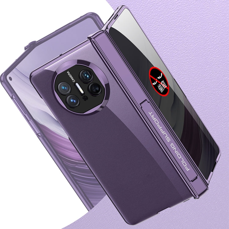For Huawei Mate X5 GKK Integrated Magnetic Folding Phantom Privacy Phone Case(Gold) - Huawei Cases by GKK | Online Shopping UK | buy2fix