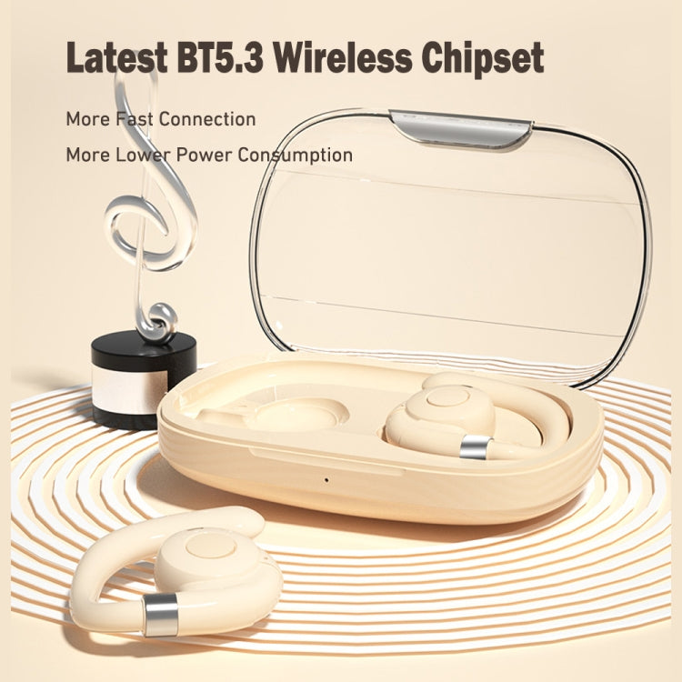 HF02 Ear Clip Bone Conduction TWS Noise Reduction Bluetooth Earphone(Black) - TWS Earphone by buy2fix | Online Shopping UK | buy2fix