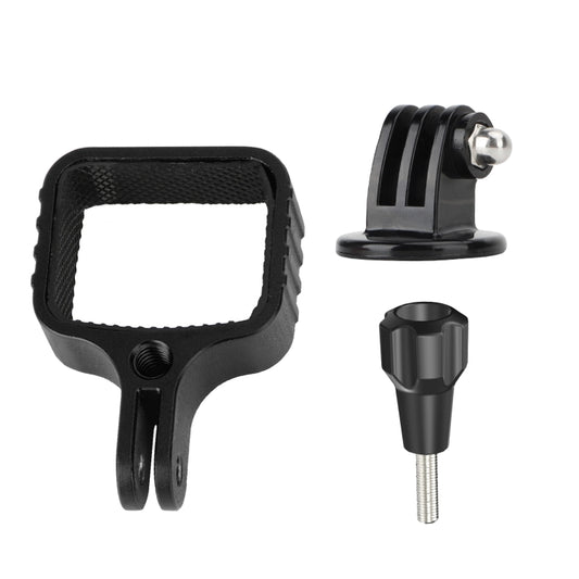 For DJI OSMO Pocket 3 Metal Expansion Bracket Adapter Frame Holder with Screw(Black) by Sunnylife