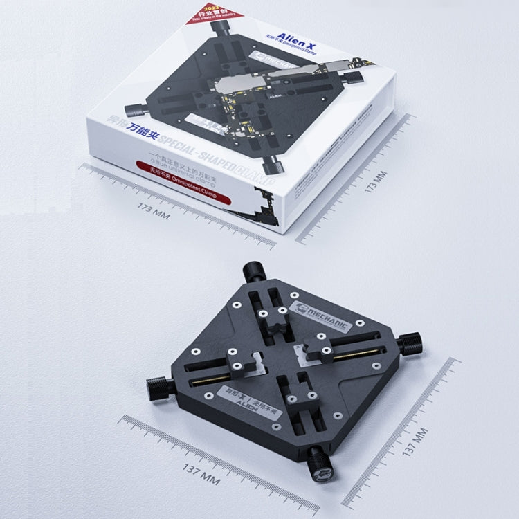 Mechanic Alien Special-Shaped-X 360 Rotation Universal Motherboard Fixture by MECHANIC