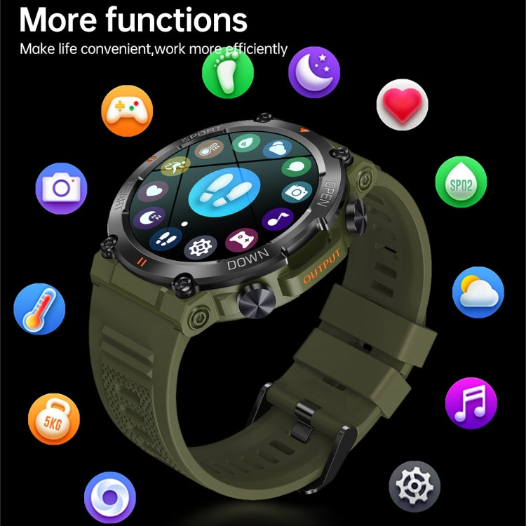 K56 Pro 1.39 inch Smart Steel Strap Wristband Support Heart Rate Monitoring / Blood Pressure Monitoring(Black Milanese) by buy2fix