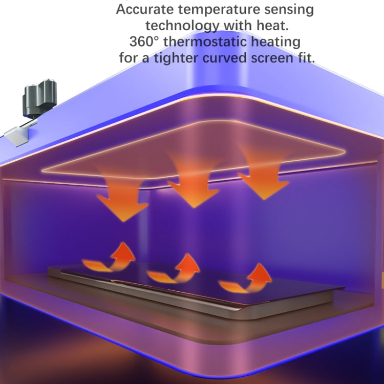 Mechanic GAN-01 FENIX 8 inch 320W Constant Temperature Lamination Defoaming Integrated Machine, Plug:US by MECHANIC