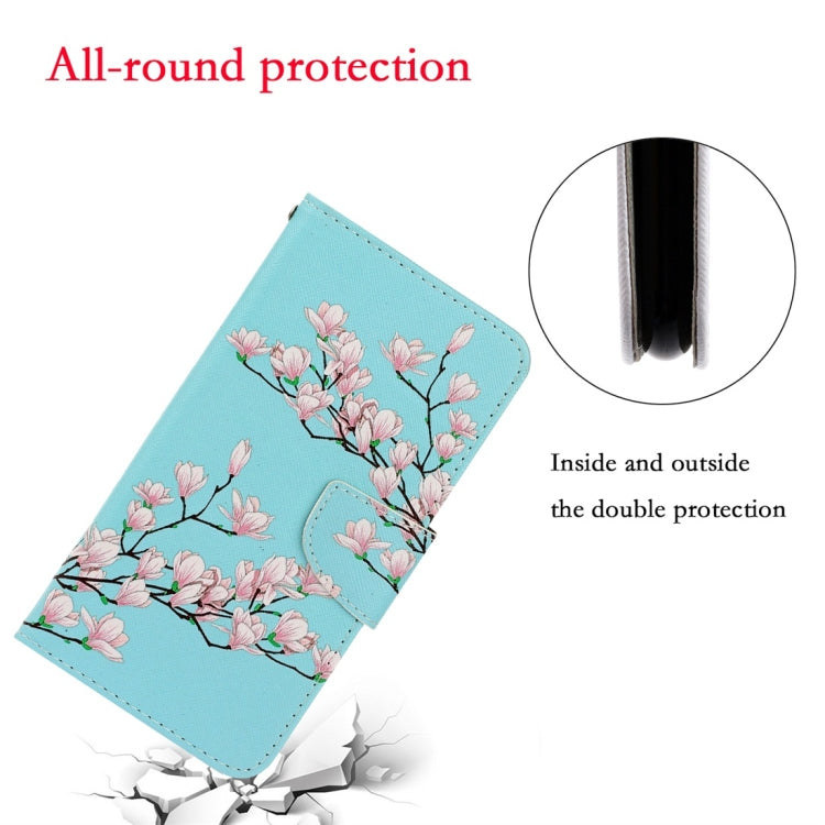 For Xiaomi Redmi 9A 3D Colored Drawing Horizontal Flip PU Leather Case with Holder & Card Slots & Wallet(Magnolia) by buy2fix