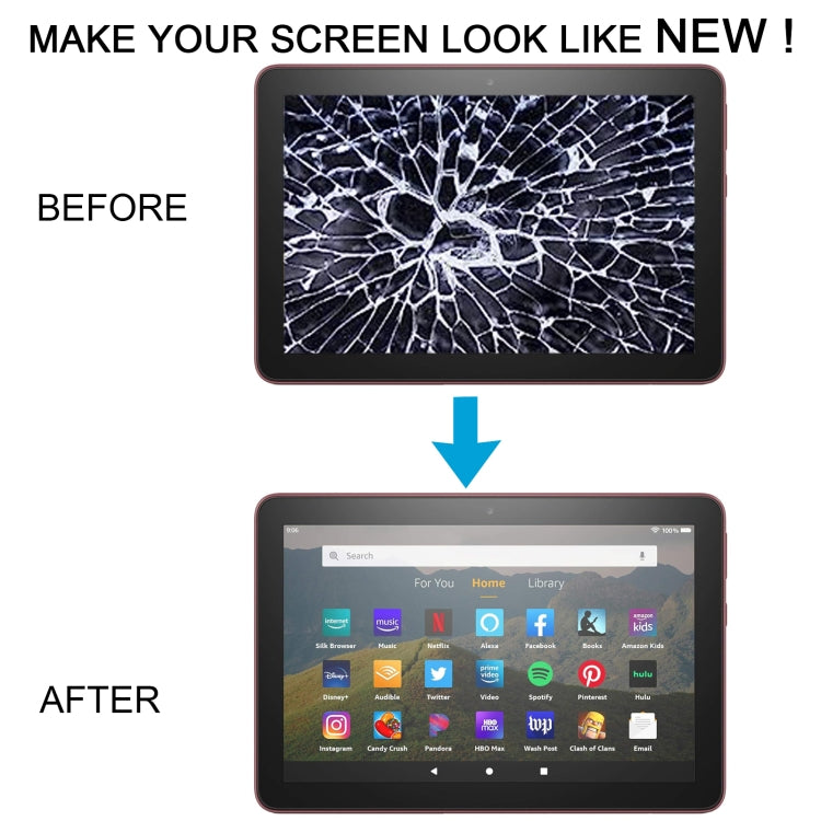 For Amazon Fire HD 8 2022 LCD Screen With Digitizer Full Assembly - For Amazon by buy2fix | Online Shopping UK | buy2fix