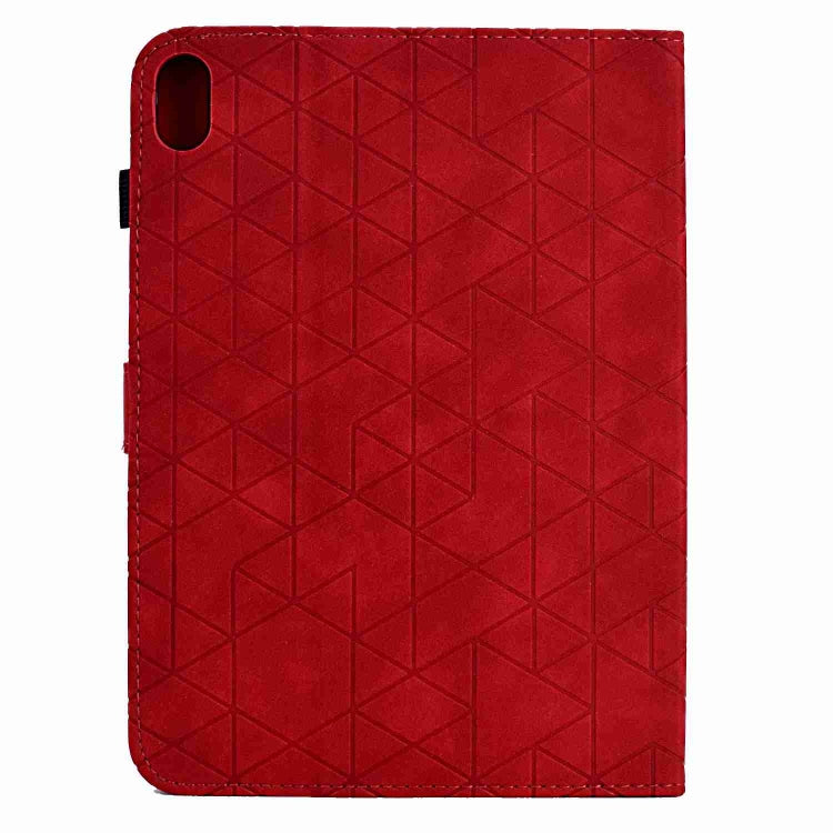 For iPad mini 2024 / mini 6 Rhombus TPU Smart Leather Tablet Case(Red) - iPad mini 6 Cases by buy2fix | Online Shopping UK | buy2fix
