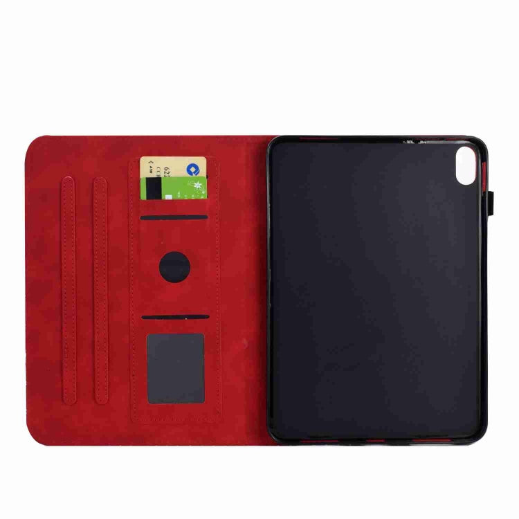 For iPad mini 2024 / mini 6 Rhombus TPU Smart Leather Tablet Case(Red) - iPad mini 6 Cases by buy2fix | Online Shopping UK | buy2fix