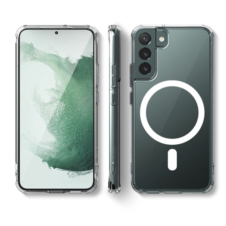 For Samsung Galaxy S24 5G TPU Magsafe Phone Case(Transparent) - Galaxy S24 5G Cases by buy2fix | Online Shopping UK | buy2fix