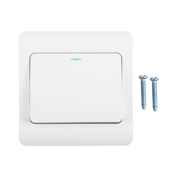 185-265V Wall Switch 86mm, Specification:One Button - by buy2fix | Online Shopping UK | buy2fix