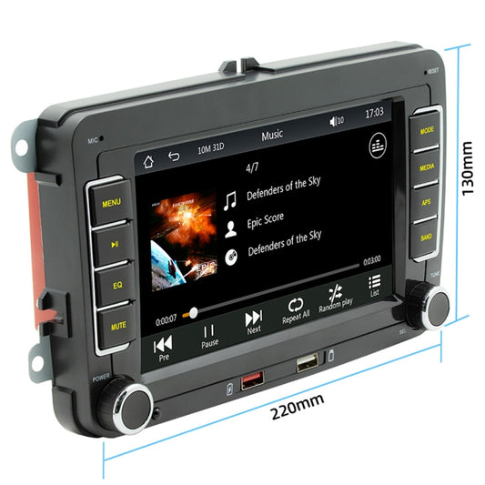 F9070 For Volkswagen 7 inch Portable Car MP5 Player Support CarPlay / Android Auto(Black) - Car MP3 & MP4 & MP5 by buy2fix | Online Shopping UK | buy2fix
