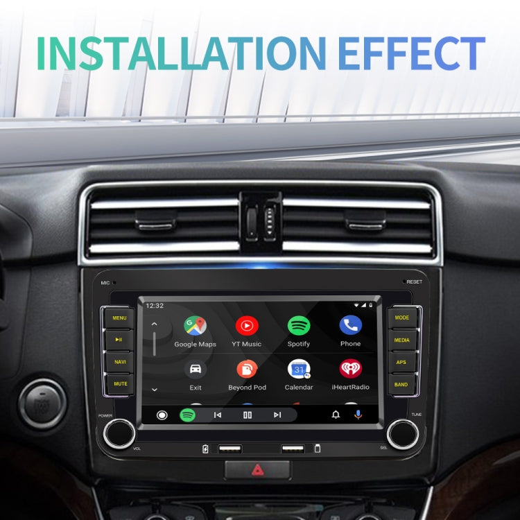 S9070 For Volkswagen 7 inch Portable Car MP5 Player Support CarPlay / Android Auto, Specification:1GB+32GB(Black) - Car MP3 & MP4 & MP5 by buy2fix | Online Shopping UK | buy2fix