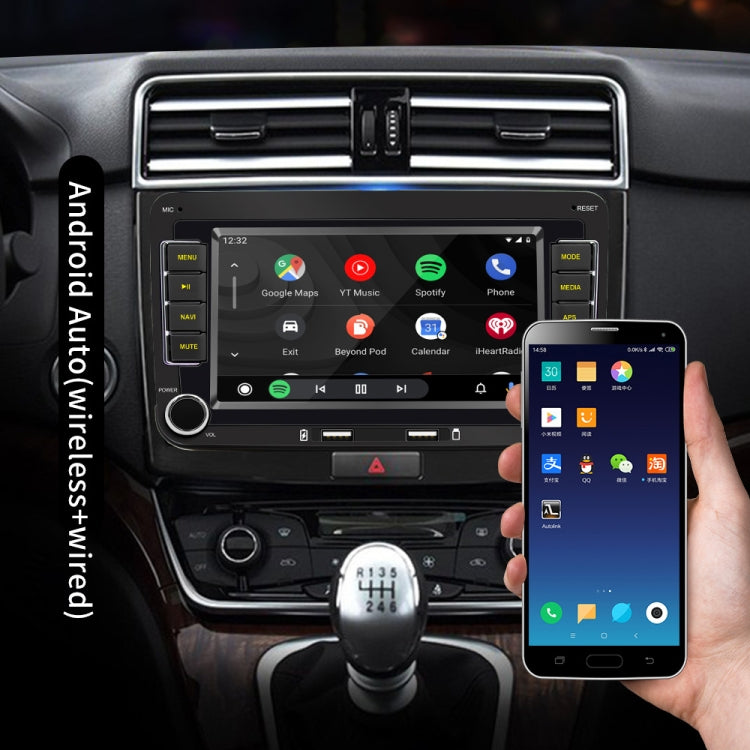 S9070 For Volkswagen 7 inch Portable Car MP5 Player Support CarPlay / Android Auto, Specification:1GB+32GB(Black) - Car MP3 & MP4 & MP5 by buy2fix | Online Shopping UK | buy2fix