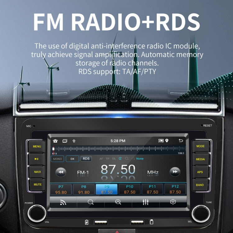 S9070 For Volkswagen 7 inch Portable Car MP5 Player Support CarPlay / Android Auto, Specification:1GB+32GB(Black) - Car MP3 & MP4 & MP5 by buy2fix | Online Shopping UK | buy2fix