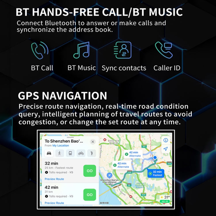 S9070 For Volkswagen 7 inch Portable Car MP5 Player Support CarPlay / Android Auto, Specification:1GB+32GB(Black) - Car MP3 & MP4 & MP5 by buy2fix | Online Shopping UK | buy2fix