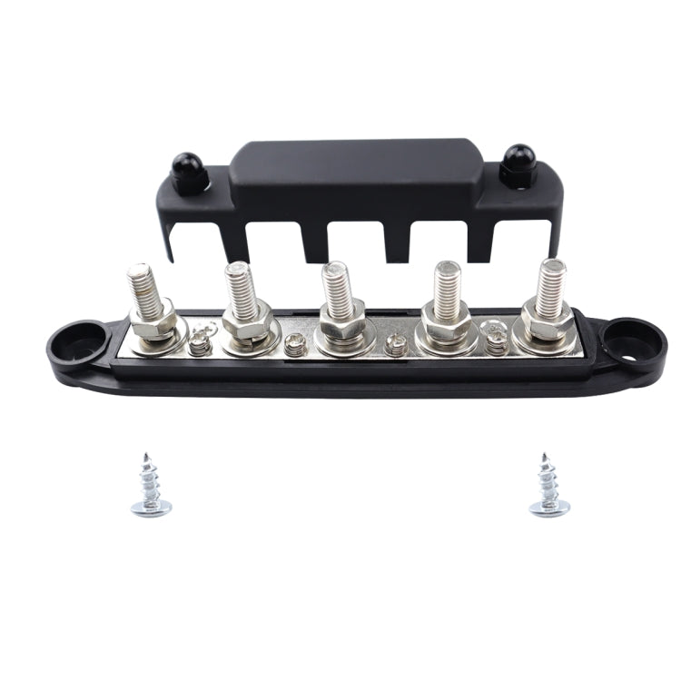 CP-4134-01 300A M10 Power Distribution Block Terminal Studs(Black) - Booster Cable & Clip by buy2fix | Online Shopping UK | buy2fix