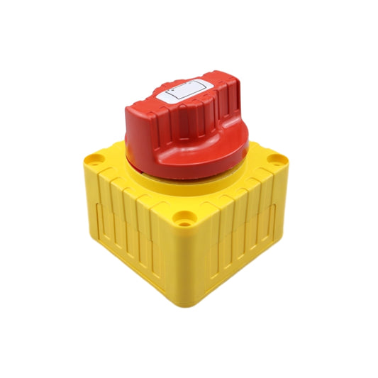 CP-4342 Yacht RV Single-circuit High-current Knob Power-off Switch(Yellow) by buy2fix