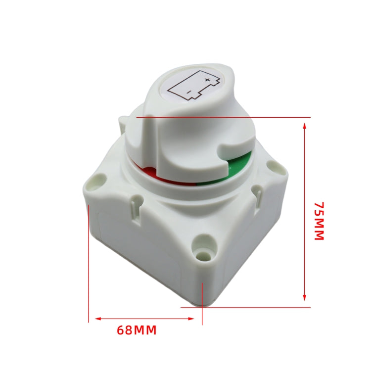 CP-4343 Yacht RV Single-circuit High-current Knob Power-off Switch(Grey) - Car Switches by buy2fix | Online Shopping UK | buy2fix