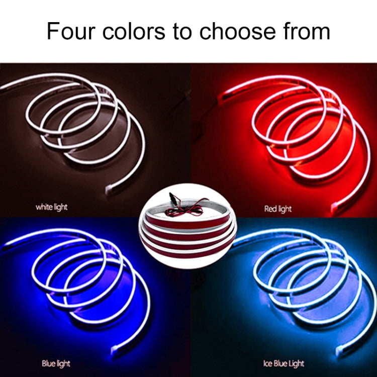 Car Startup Scan Through Hood LED Daytime Running Atmosphere Light, Length:1.5m(Red Light) - Running Lights by buy2fix | Online Shopping UK | buy2fix